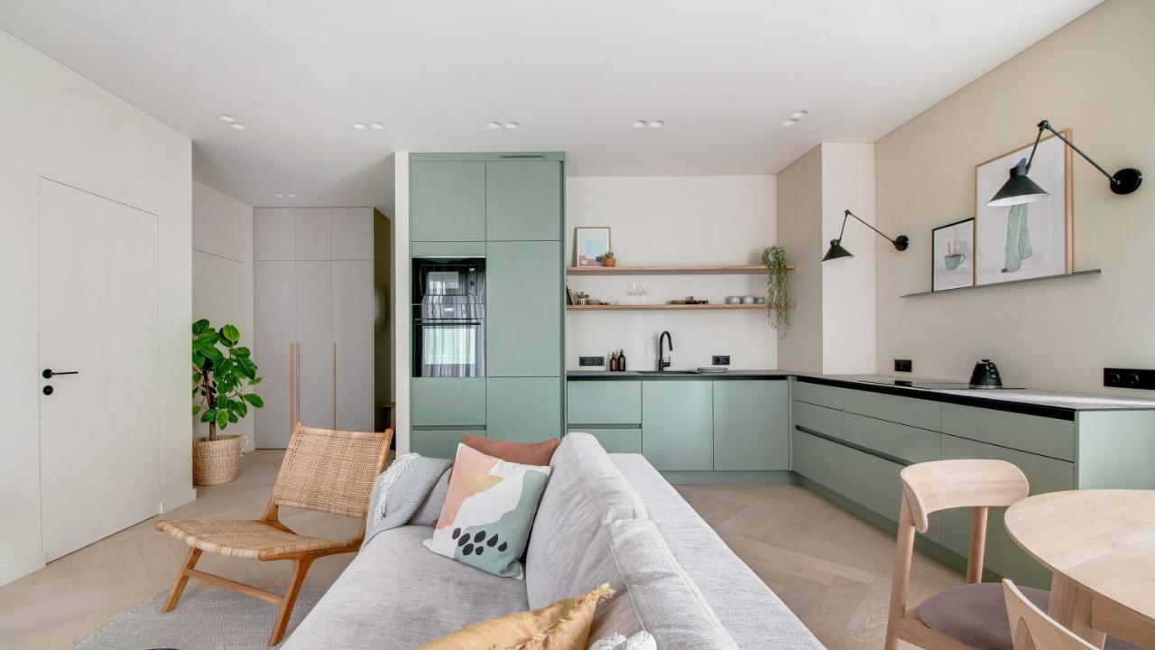 #Stayhere - Brand New Unique Designer 1Bdr In Trendy Neighbourhood VNO Exteriör bild